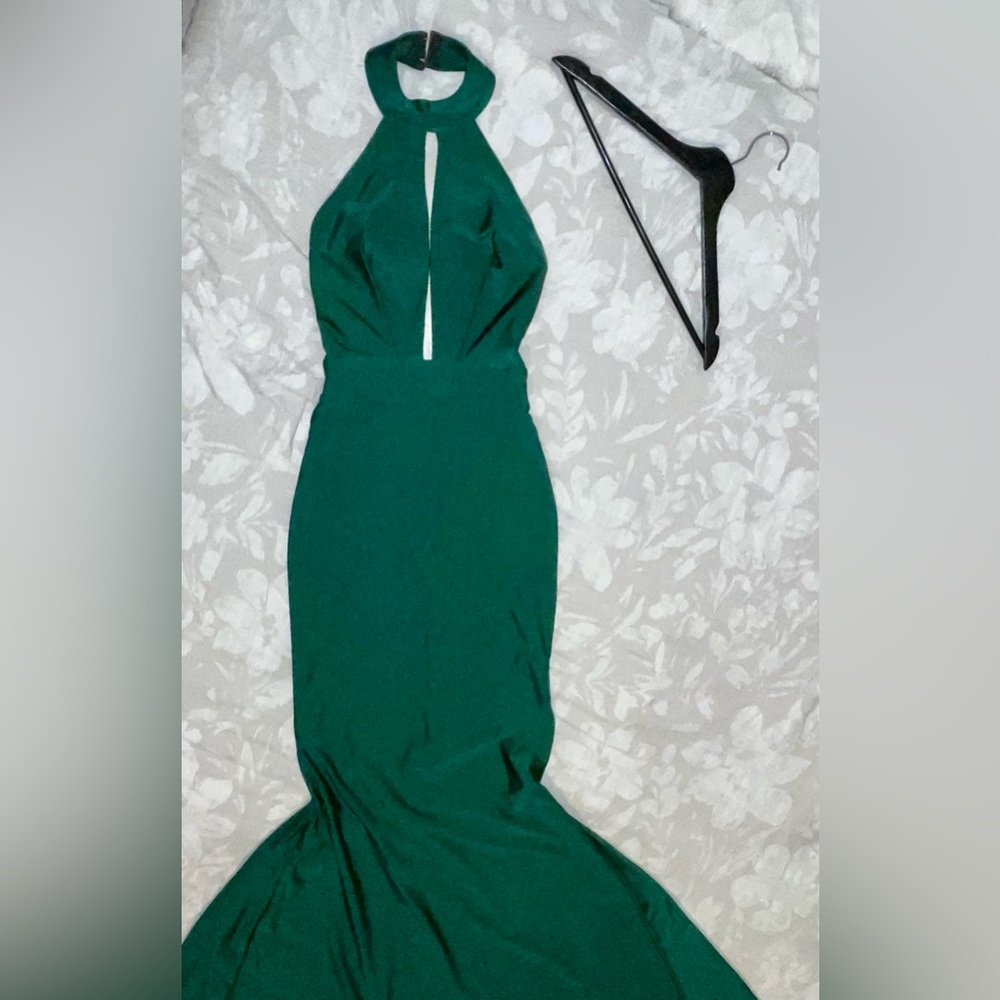 Emerald Green Gown